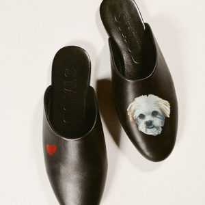CUSTOM ABBY SLIPPER BLACK