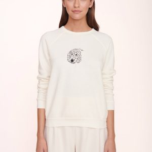 CUSTOM STAUD x C.BONZ SWEATSHIRT CREAM