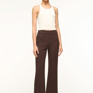 KNACK PANT  DARK CHOCOLATE