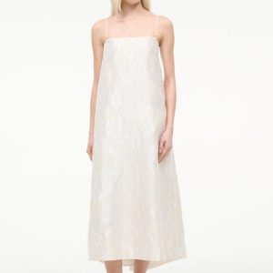 JOSIE DRESS BOTANICA IVORY