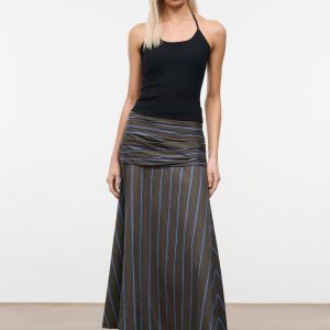 SOL SKIRT  HUNTINGTON STRIPE