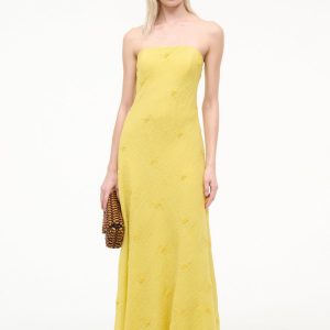 CASSIE DRESS LEMON CUSTARD