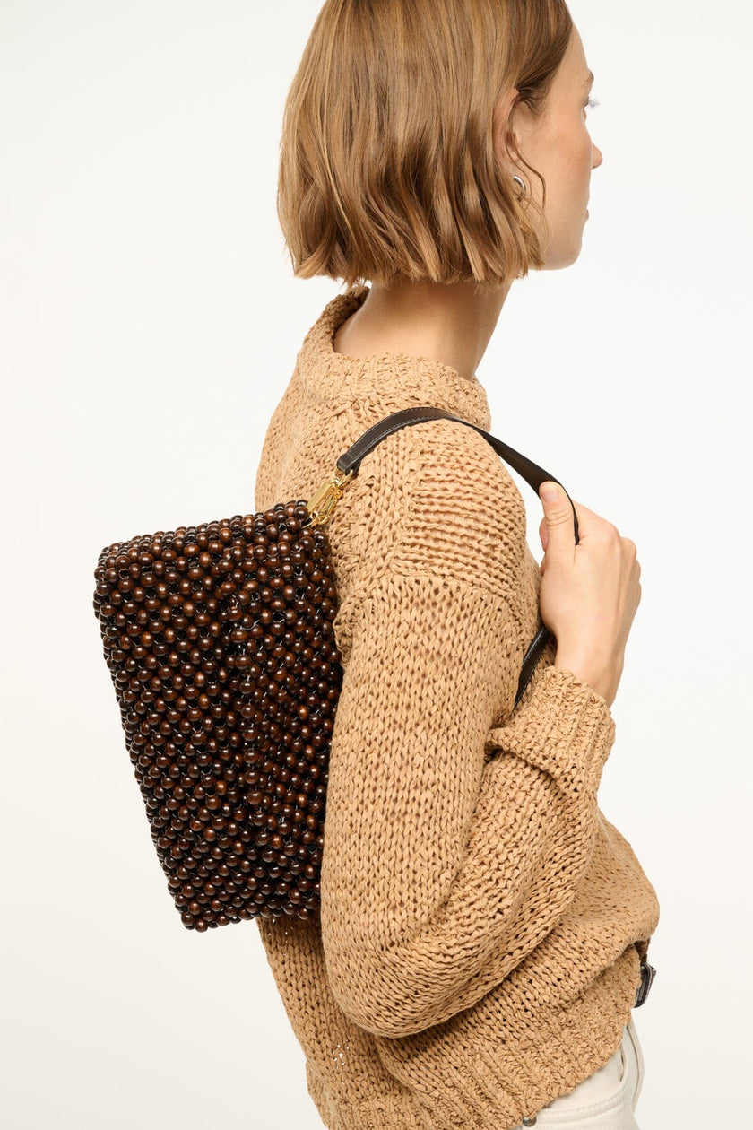 TIMMY SHOULDER BAG DARK BROWN - Image 6