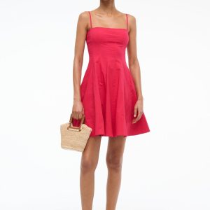 WYLIE MINI DRESS CHERRY