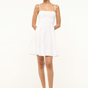WYLIE MINI DRESS WHITE
