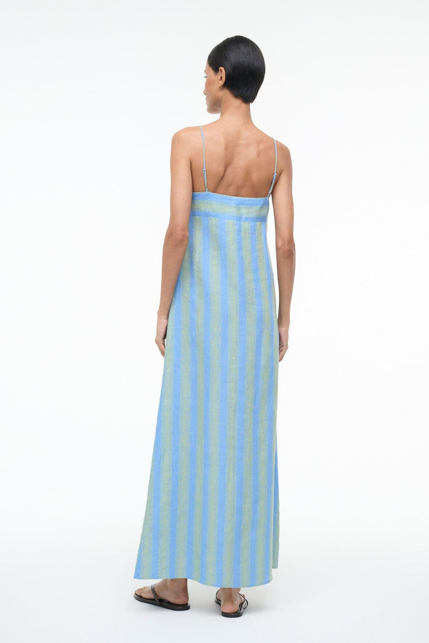 LAURA LINEN DRESS SEAPORT STRIPE - Image 4