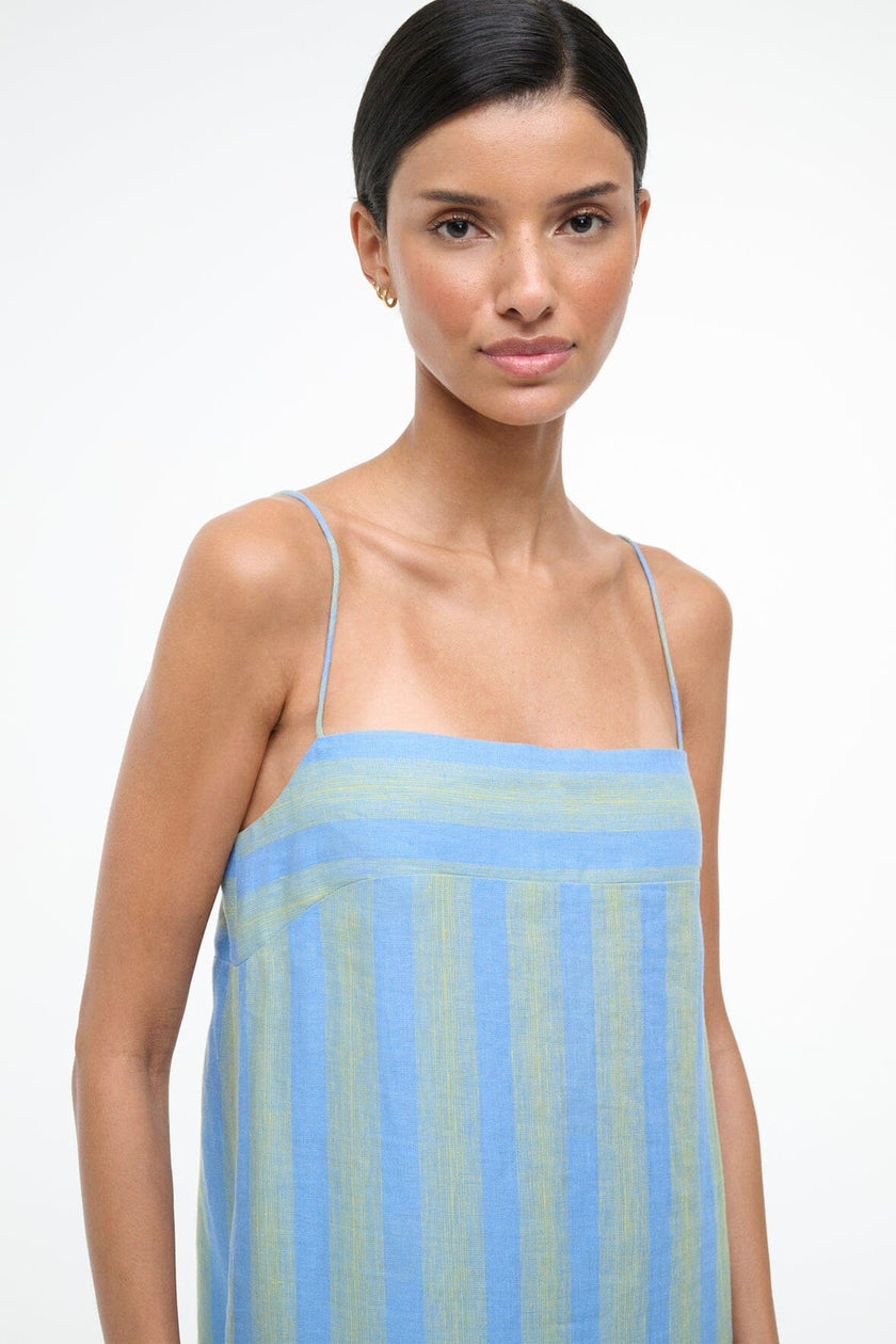 LAURA LINEN DRESS SEAPORT STRIPE - Image 2
