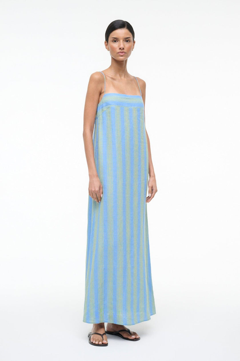LAURA LINEN DRESS SEAPORT STRIPE - Image 3