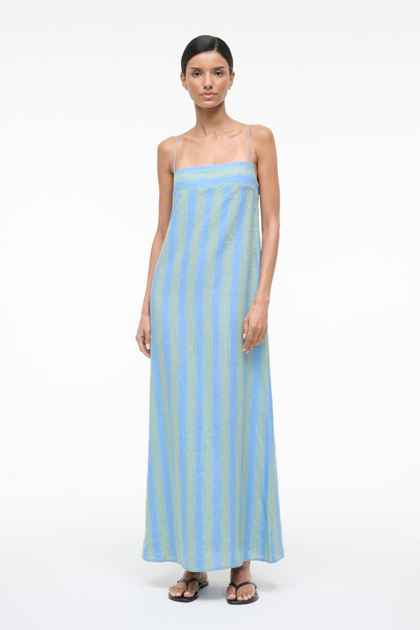 LAURA LINEN DRESS SEAPORT STRIPE - Image 5