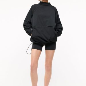 PEAK ANORAK  BLACK