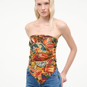 CECILE SILK SCARF  DESTINATION