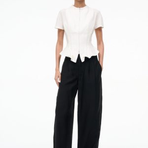 MAELLE TOP  IVORY