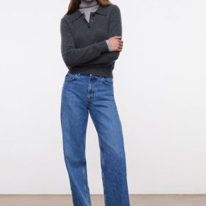 LEO HIGH RISE JEAN VINTAGE WASH