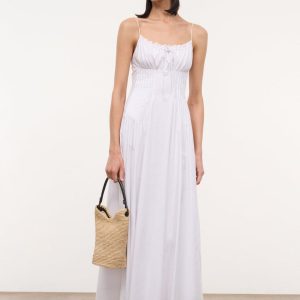 MARGI DRESS  WHITE