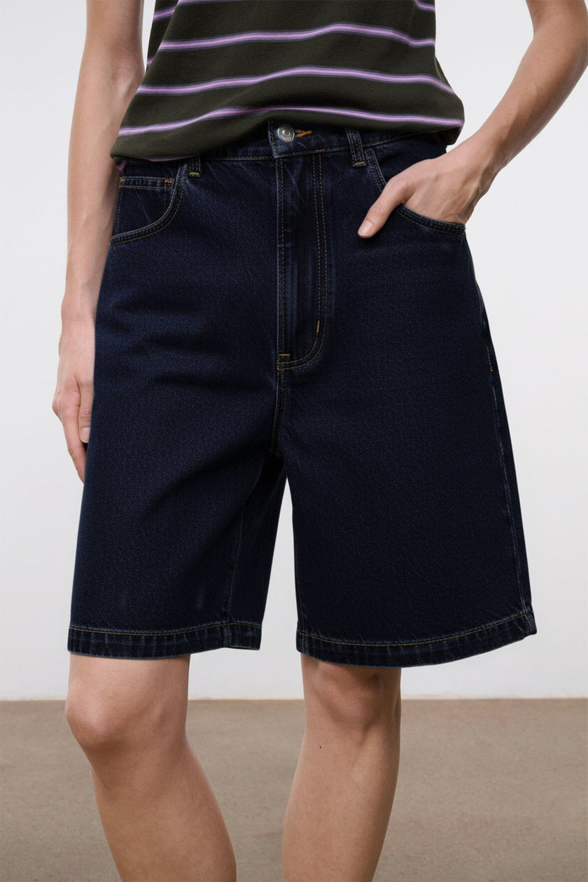 TREVOR BERMUDA SHORT  INDIGO - Image 2