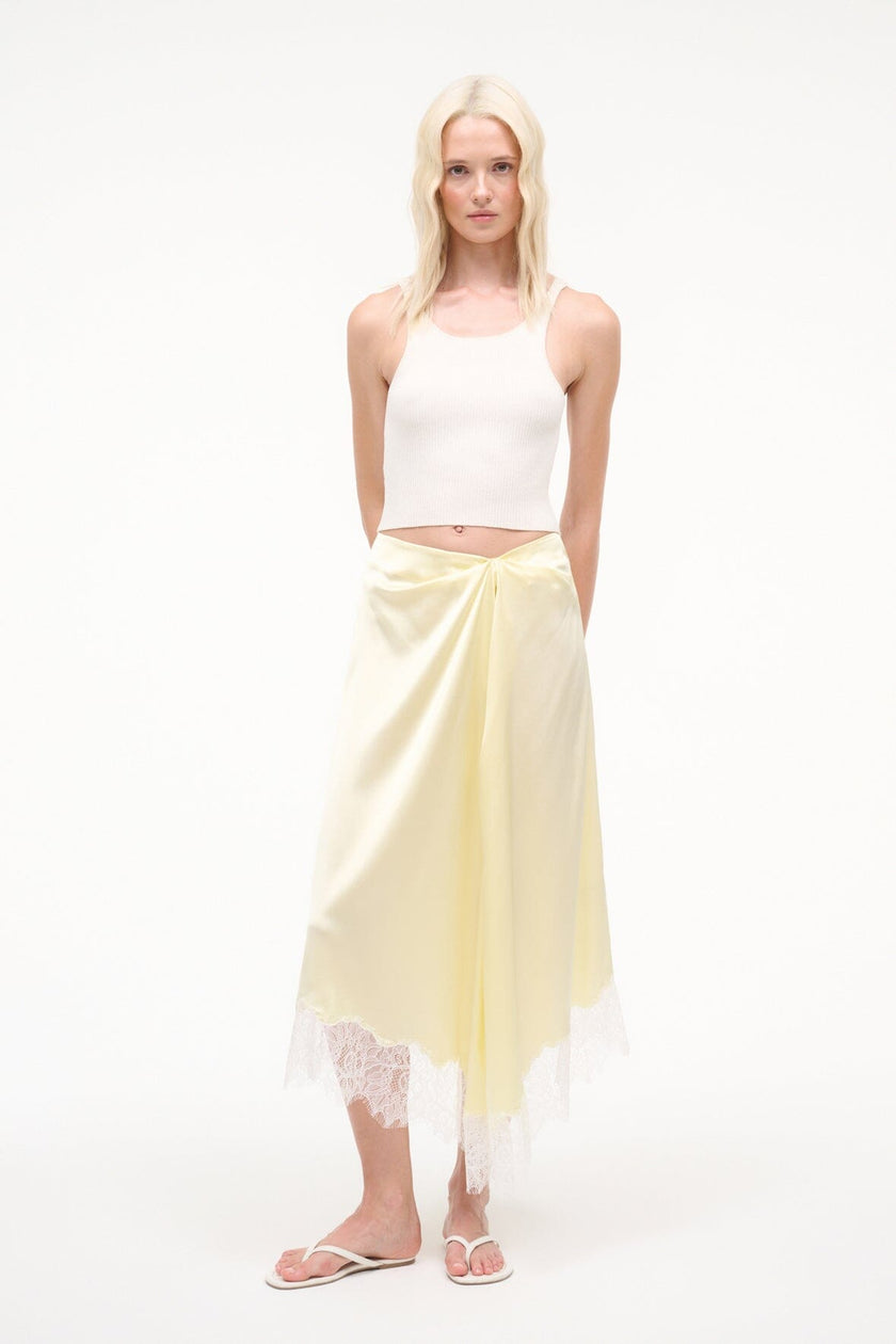 SONOMA SILK SKIRT KEY LIME