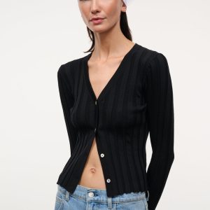EZRA CARDIGAN BLACK