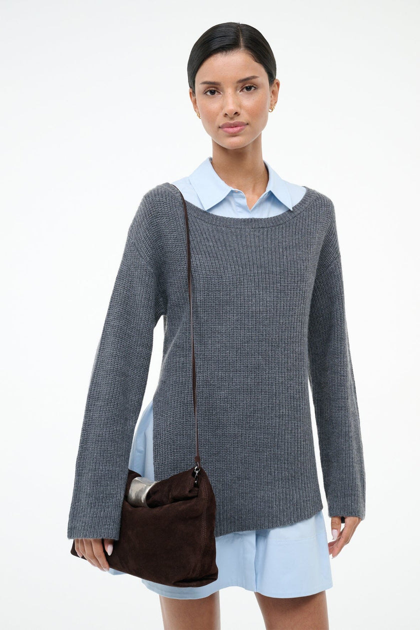 CUFF CLUTCH ESPRESSO SUEDE - Image 6