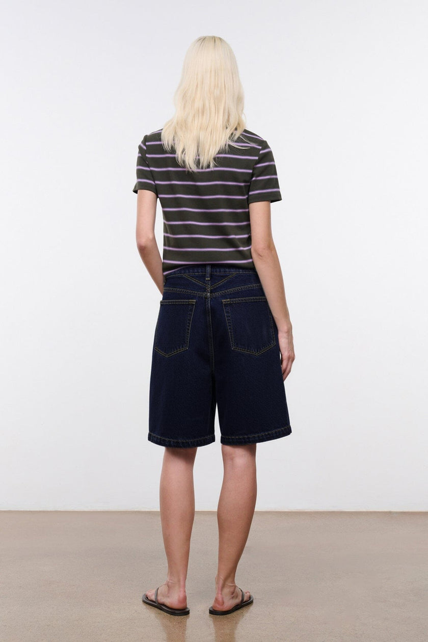 TREVOR BERMUDA SHORT  INDIGO - Image 3