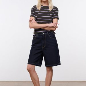 TREVOR BERMUDA SHORT INDIGO
