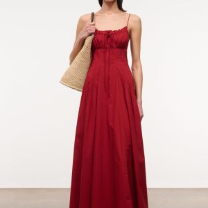 MARGI DRESS  ROUGE