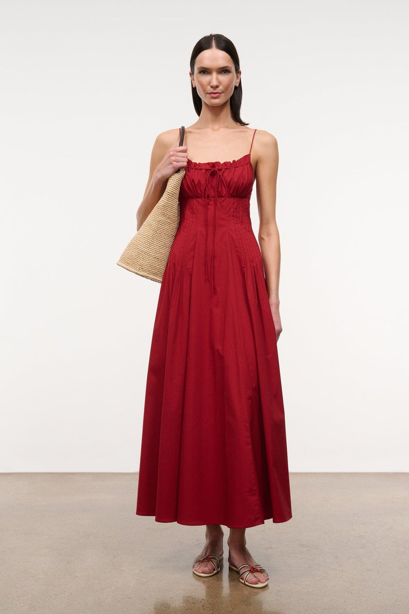 MARGI DRESS ROUGE