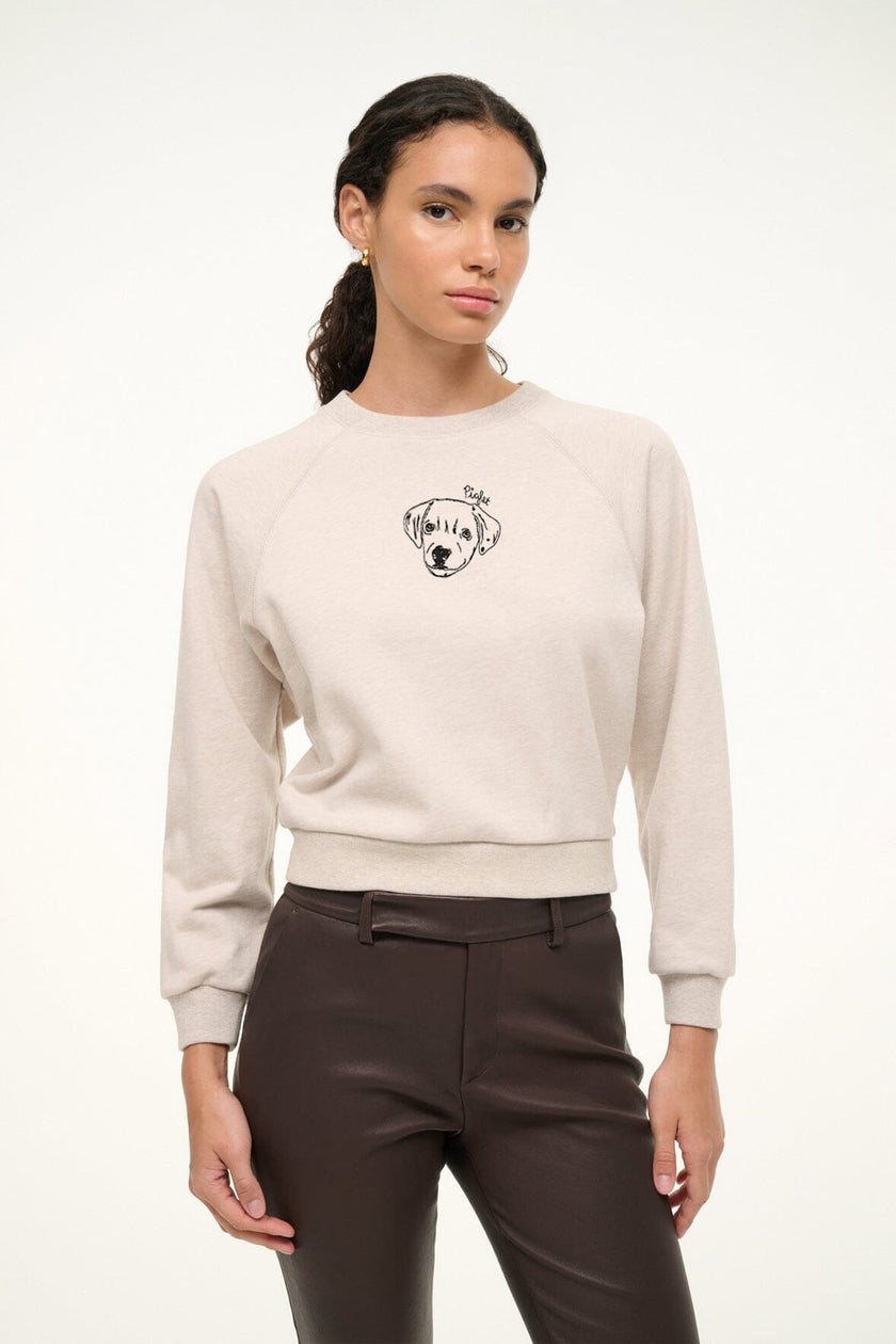 CUSTOM STAUD x C.BONZ ENDURANCE SWEATSHIRT STONE - Image 2