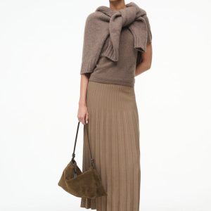 LENA SKIRT TAUPE