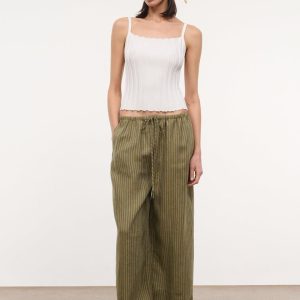 MATEO LINEN PANT PORTO STRIPE