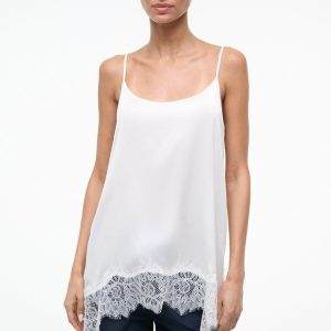 CHLOE SILK CAMI IVORY