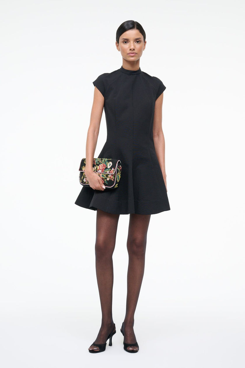 TIMMY SHOULDER BAG BLACK FLORAL - Image 2