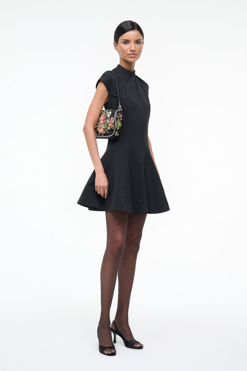 TIMMY SHOULDER BAG BLACK FLORAL - Image 6