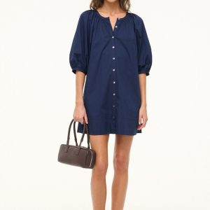 MINI VINCENT DRESS  NAVY