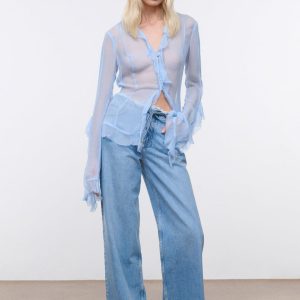 KELLCY TOP CLEAR BLUE