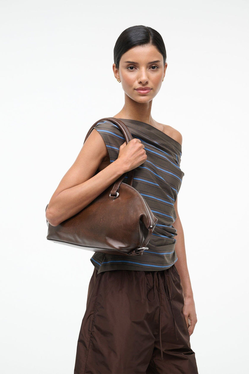 HESTER SHOULDER BAG ESPRESSO DISTRESSED - Image 2