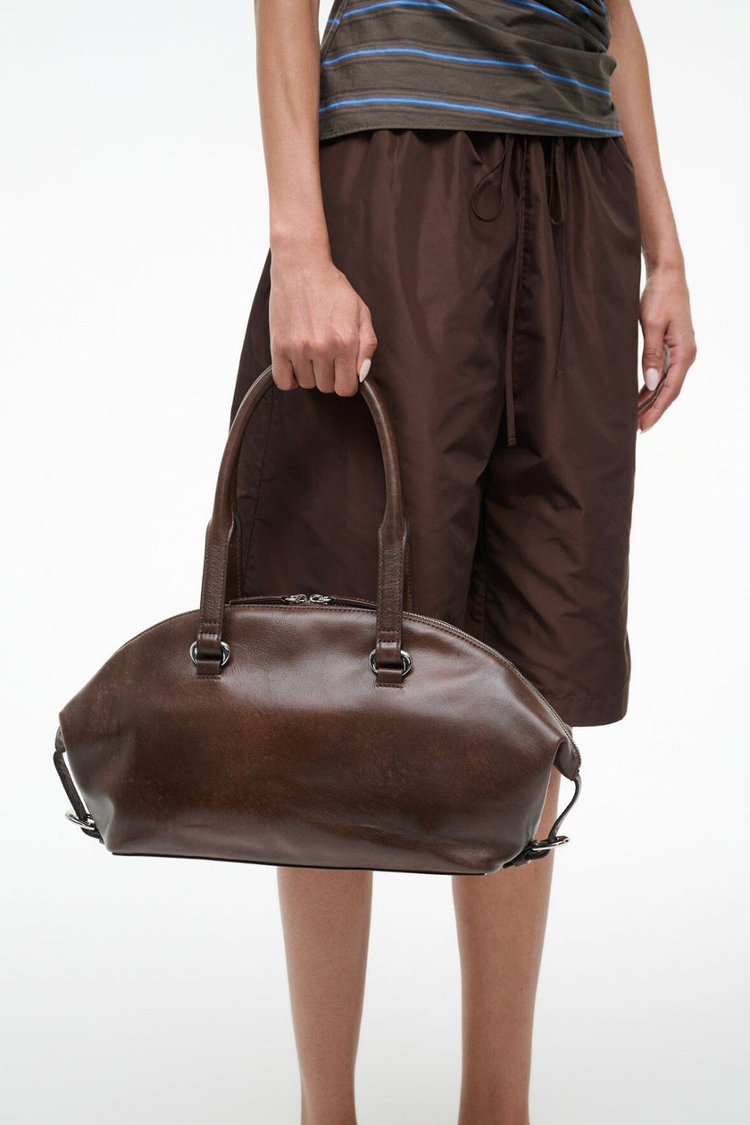 HESTER SHOULDER BAG ESPRESSO DISTRESSED - Image 4