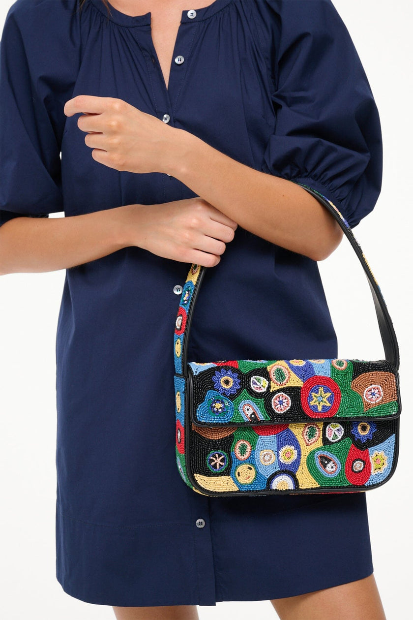 TOMMY BEADED BAG BLACK MILLEFIORI - Image 4