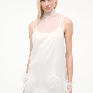 ALBEE MINI DRESS WHITE