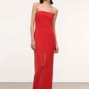 LILIANA DRESS TOMATO