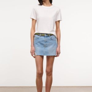 BECK MINI SKIRT  SURFER BEADED