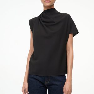 DAVINA TOP  BLACK