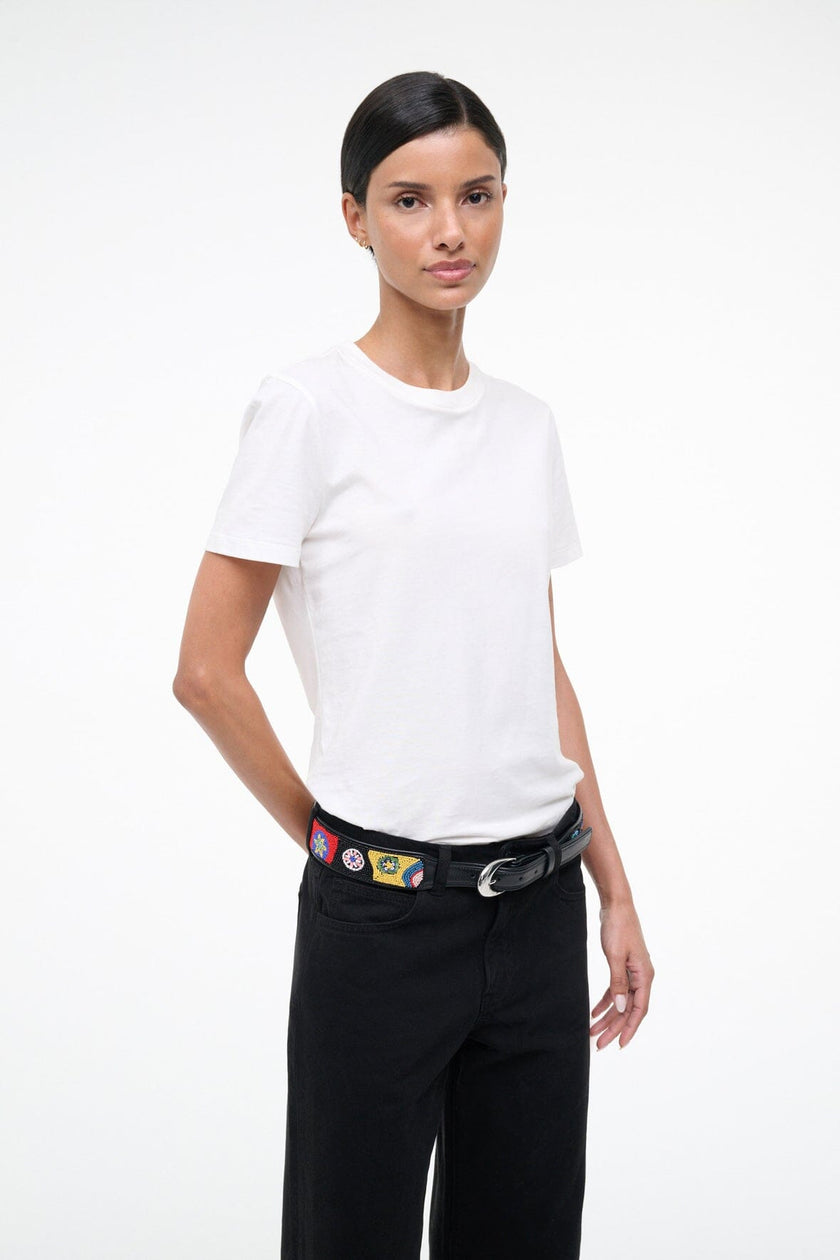 MOON BUCKLE BELT BEADED MILLEFIORE - Image 2