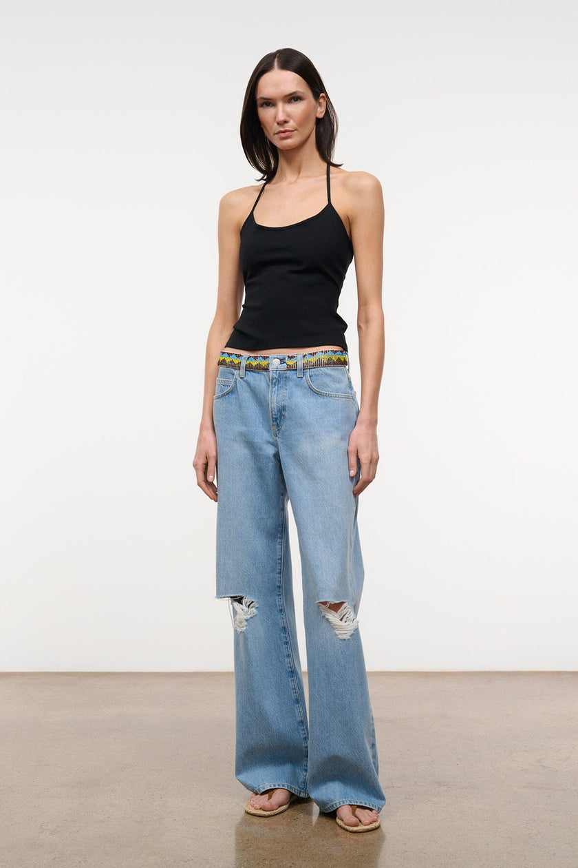 GUS BEADED RELAXED JEAN SURFER