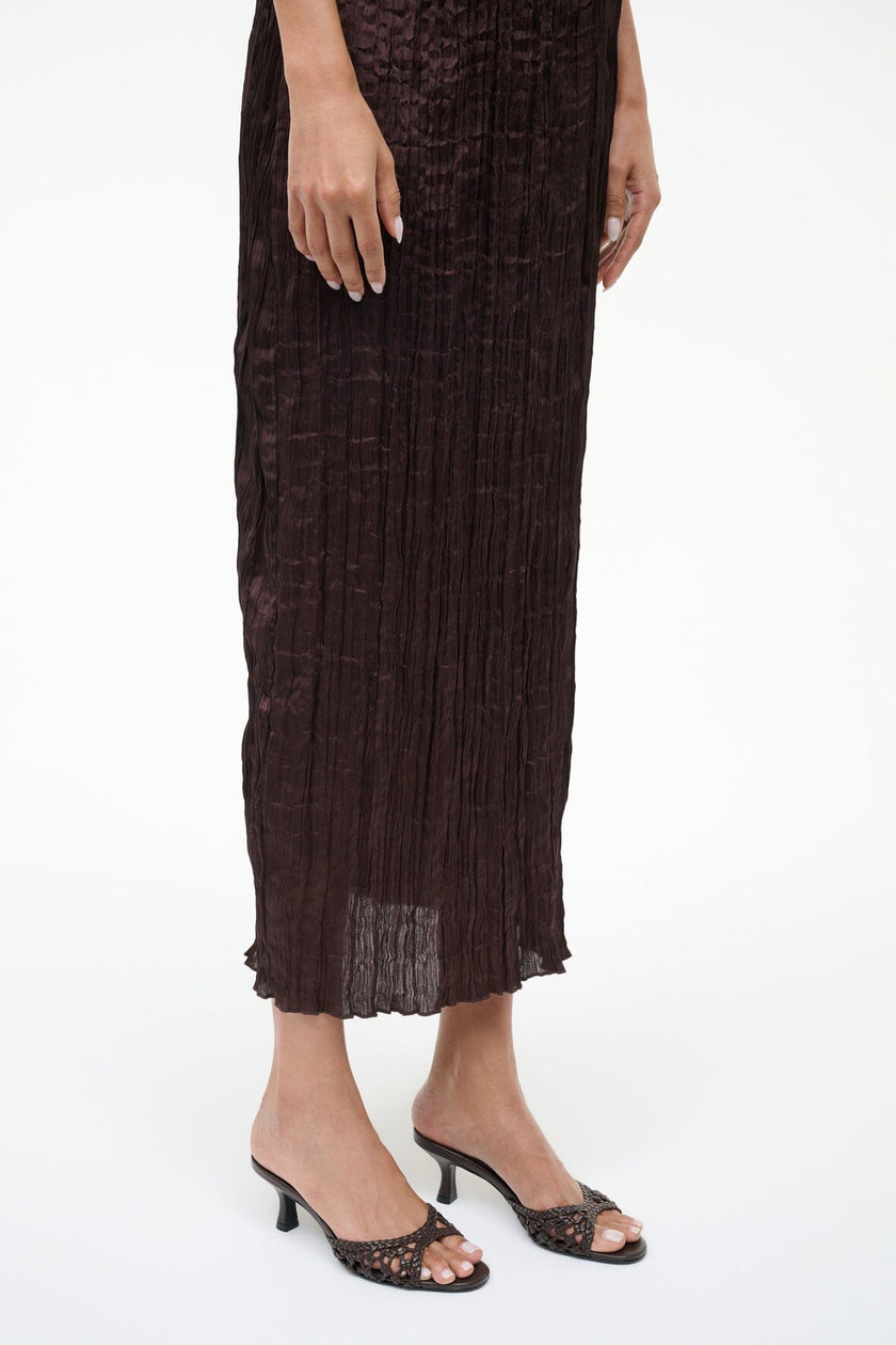 BRIGITTE LEATHER MULE ESPRESSO KNOTTED - Image 4