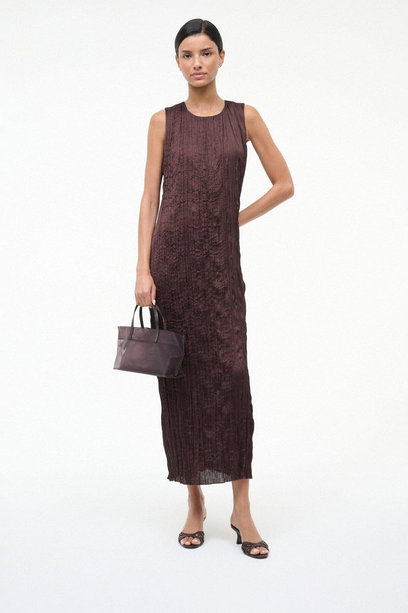 BRIGITTE LEATHER MULE ESPRESSO KNOTTED - Image 2