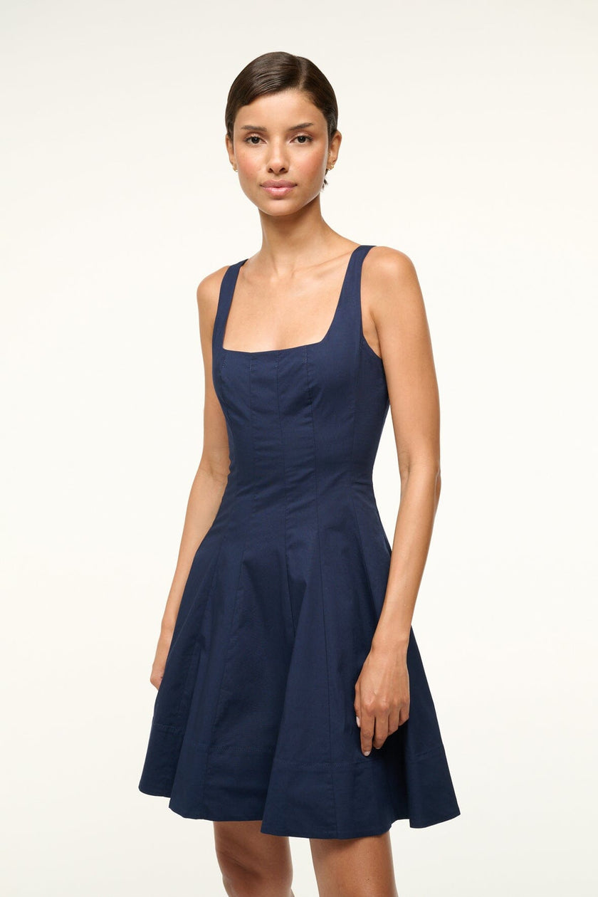 MINI WELLS DRESS NAVY - Image 3