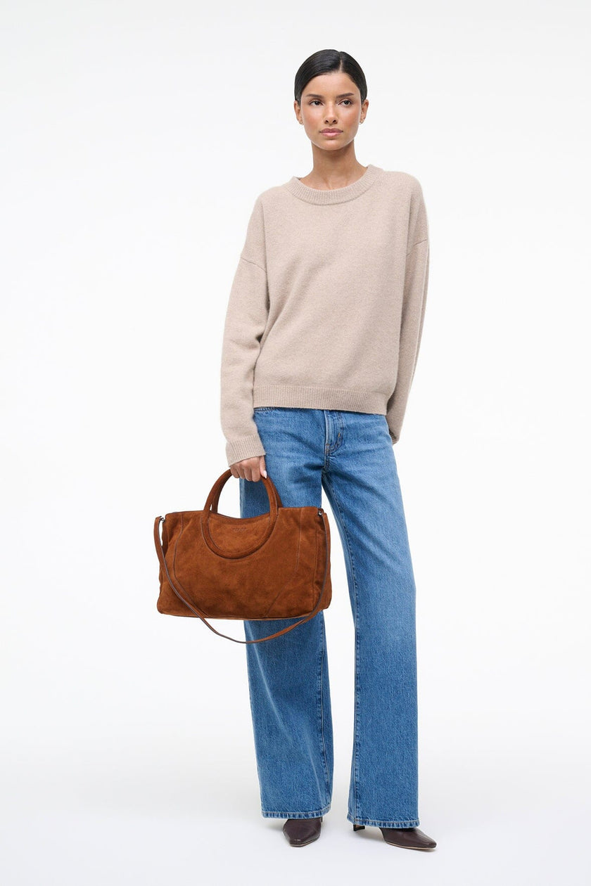 MAUDE SATCHEL TABAC SUEDE - Image 2