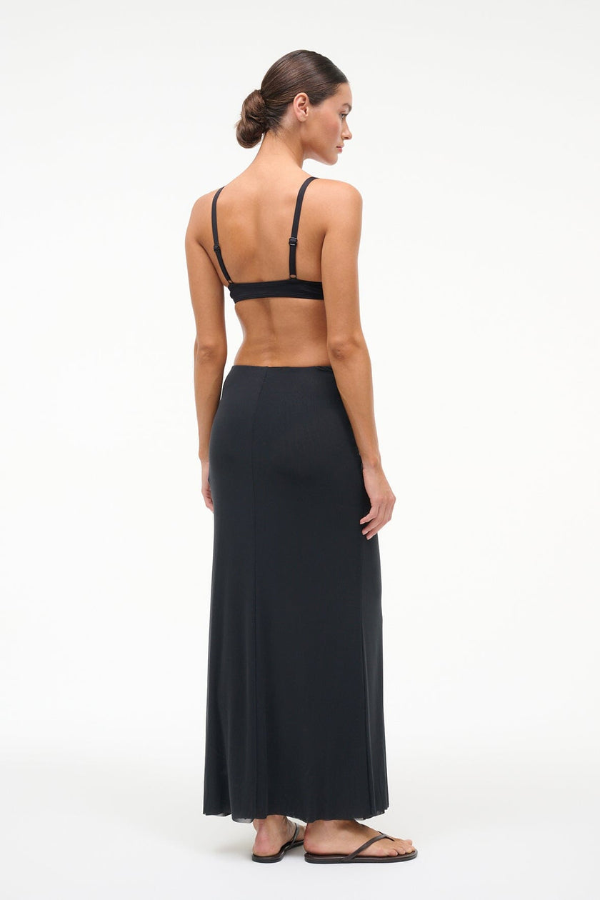 SORAYA MESH SKIRT  BLACK - Image 3
