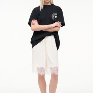 VERANO SILK SHORT  WHITE