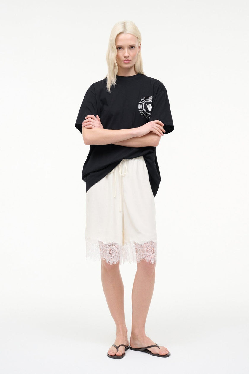VERANO SILK SHORT  WHITE